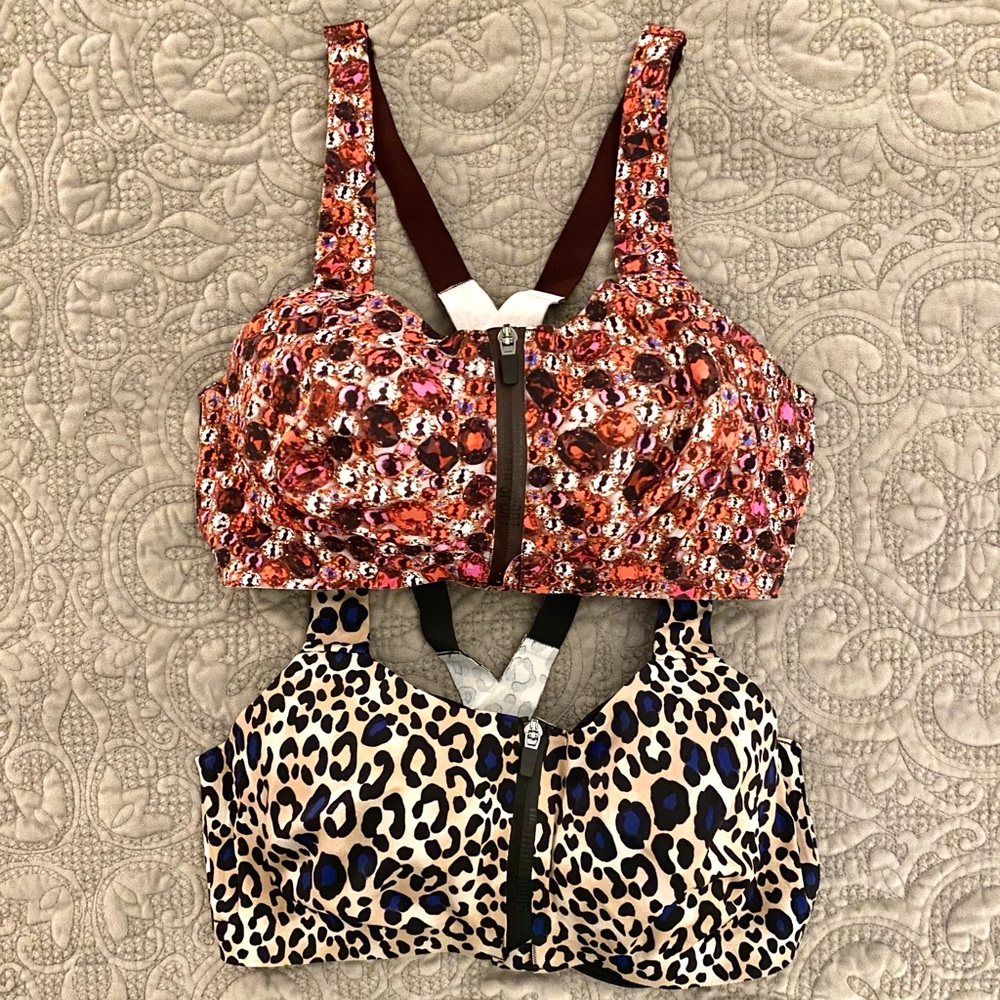 Victoria’s Secret High-Impact Sports Bras (2) 36DD